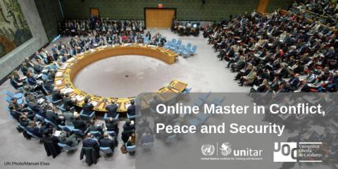 Master in Conflict, Peace and Security